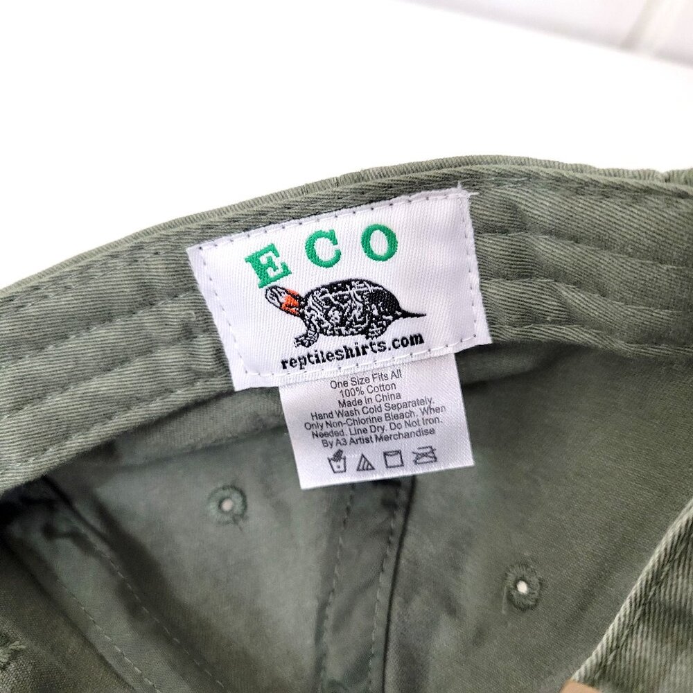 ECO Embroidered Baseball Cap Redtail Hawk New without Tag - Picture 4 of 4